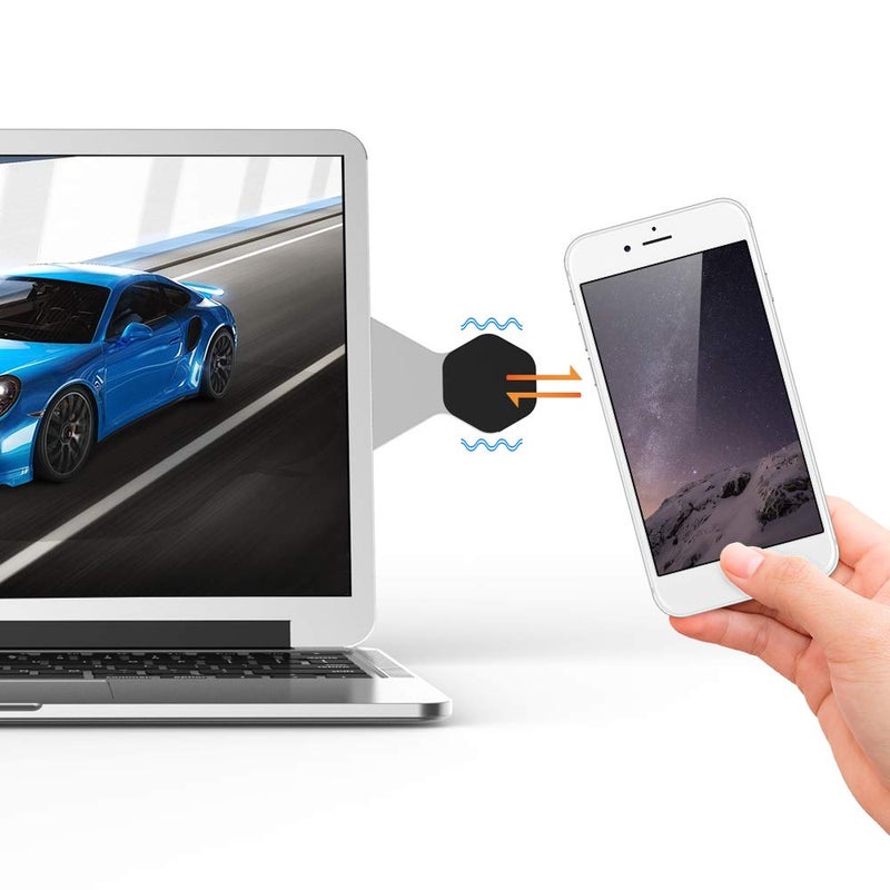 xcivi Monitor Side Mount Magnetic Bracket - Laptop Duo Screen Mount & Smartphone Holder (Silver) - Image 5